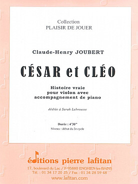 Illustration joubert cesar et cleo