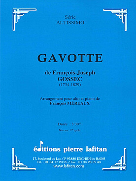 Illustration de Gavotte