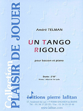 Illustration de Un Tango rigolo