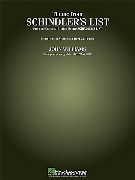 Illustration williams theme from schindler's list