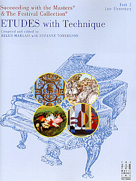 Illustration de Etudes with technique - Book 2 late elementary
