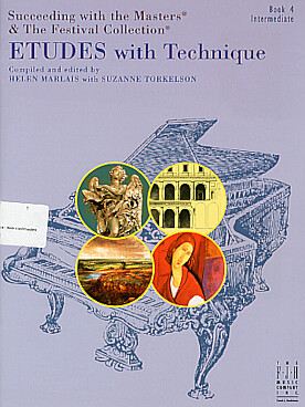 Illustration de Etudes with technique - Book 4 intermediate