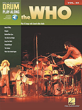 Illustration drum play along vol. 23 : the who