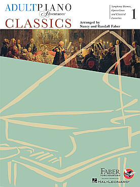 Illustration de Piano Adventures adult - Classics book 1