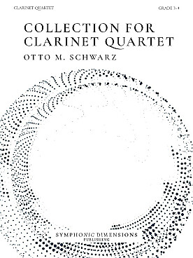Illustration de Collection for clarinet quartet