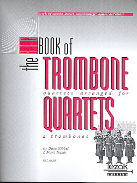 Illustration de The BIG BOOK OF TROMBONE QUARTETS