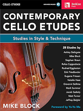 Illustration de Contemporary cello etudes - Study in style & technique