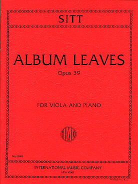 Illustration de Album leaves op. 39