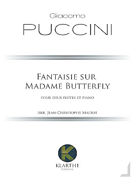 Illustration puccini fantaisie sur madame butterfly
