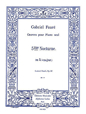 Illustration de Nocturne N° 5 op. 37 en si b M