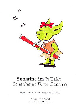 Illustration anselma sonatine im 3/4 takt