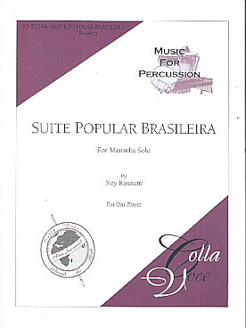 Illustration de Suite popular brasileira for marimba solo