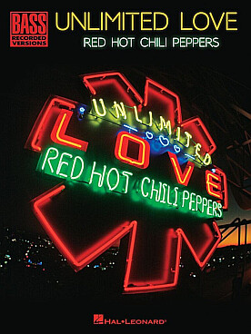 Illustration red hot chili peppers unlimited love