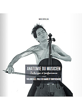 Illustration papillon anatomie du musicien (cello/ctb