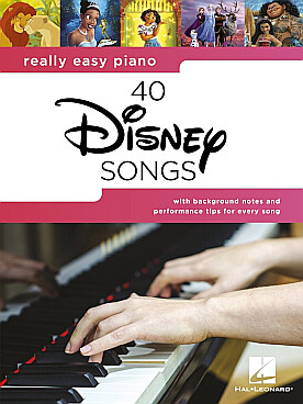 Illustration really easy piano : disney songs (40)