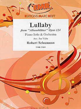 Illustration de Lullaby pour piano solo et orchestre