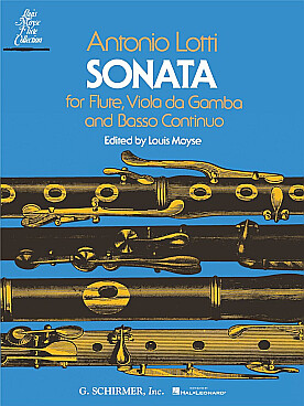 Illustration de Sonate pour flûte, viole de gambe et basse continue