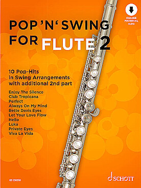 Illustration de POP'N'SWING for flute, 10 pop hits - Vol. 2