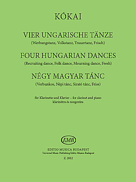 Illustration de 4 Danses hongroises