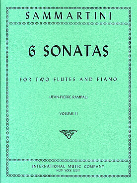 Illustration sammartini 6 sonates vol. 2 : n° 4 a 6