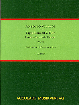 Illustration vivaldi concerto rv 475 en do maj