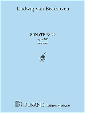 Illustration de Sonate N° 29 op. 106 en si b M (Hammerklavier)