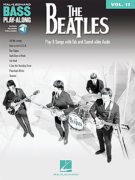Illustration de BASS PLAY ALONG - Vol.13 : The Beatles