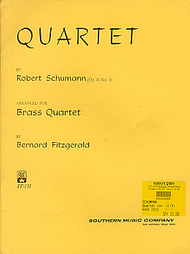 Illustration schumann quartet op. 41/3