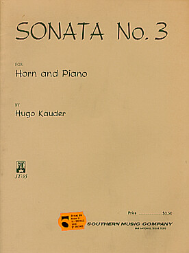 Illustration de Sonate N° 3    