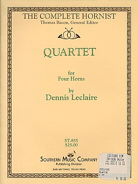 Illustration de Quartet op. 22    