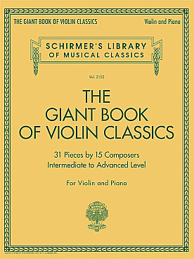 Illustration de The GIANT BOOK OF VIOLIN CLASSICS