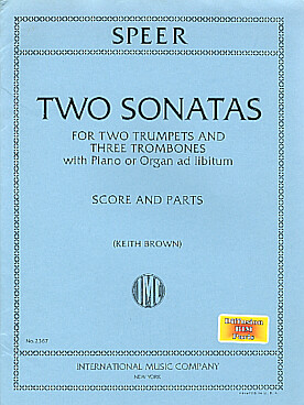 Illustration de 2 Sonates pour 2 trompettes et 3 trombones