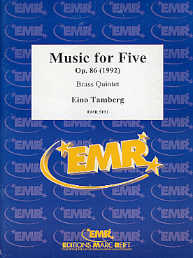 Illustration de Music for five op. 86
