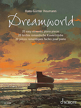 Illustration de Dreamworld, 20 pièces romantiques  faciles pour piano