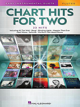 Illustration de CHART HITS FOR TWO - Flutes