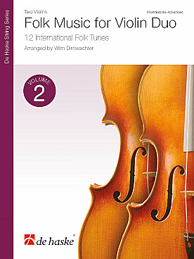 Illustration folk music for violin duo vol. 2