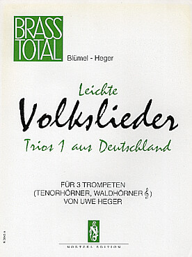 Illustration de LEICHTE VOLKSLIEDER - Trios 1 aus Deutchland