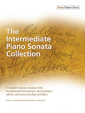 Illustration intermediate piano sonata collection