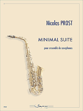 Illustration de Minimal suite pour ensemble de saxophones