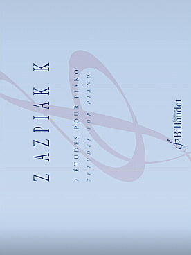Illustration de Zazpiak K : 7 études pour piano