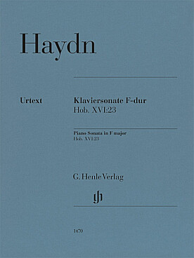 Illustration de Sonate Hob. XVI:23 en fa M