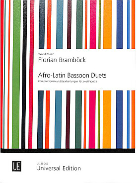 Illustration de AFRO LATIN SAX DUETS : 16 arrangements de Florian Bramböck