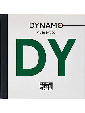 Illustration de Thomastik Dynamo - tirant moyen - Jeu complet violon 4/4
