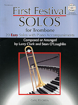 Illustration first festival solos for trombone