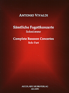 Illustration vivaldi complete bassoon concertos