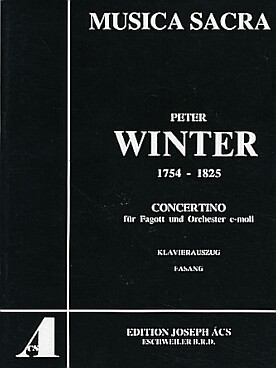 Illustration de Concertino en do m