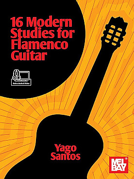 Illustration de 16 Modern studies for flamenco guitar