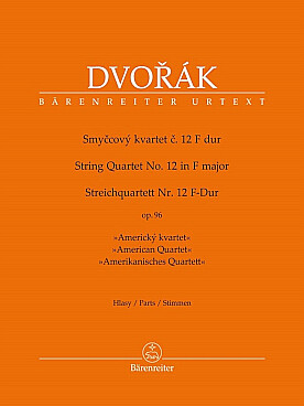 Illustration de Quatuor Américain op. 96 en fa M