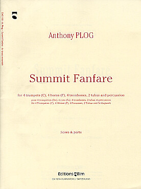 Illustration de Summit fanfare pour ensemble de cuivres