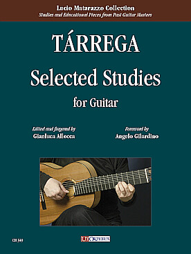 Illustration de Selected studies for guitar
